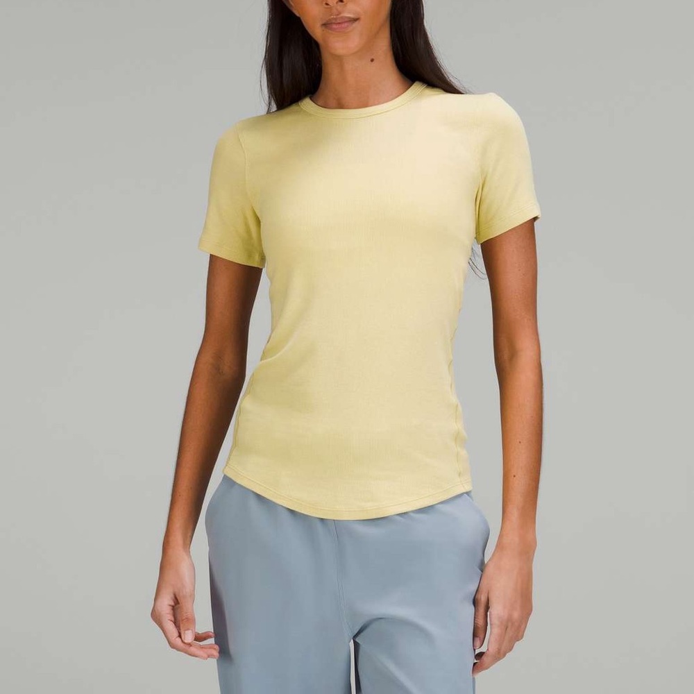 Lululemon Hold Tight Short Sleeve Shirt in‎ Finch Yellow